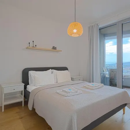 Skau Sky Park Pearl 17 Floor Panoramic View Free Parking 公寓