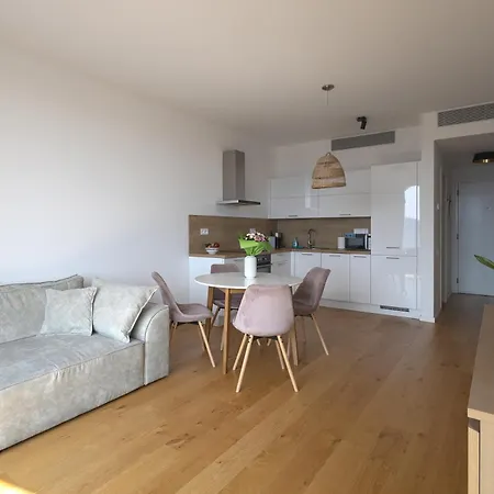 شقة Skau Sky Park Pearl By Zaha Hadid 17 Floor Panoramic View Free Parking